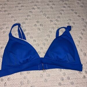Shade & Shore Blue Bikini Top